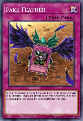 Pluma Falsa DP11-024, carta de Yu-Gi-Oh! de Duelist Pack: Crow