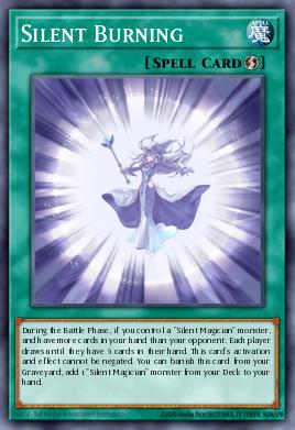 Quema Silenciosa DPRP-005, carta de Yu-Gi-Oh! de Duelist Pack: Rivals of the Pharaoh