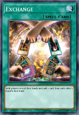 Intercambio DPYG-021, carta de Yu-Gi-Oh! de Duelist Pack: Yugi