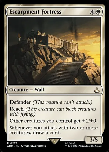Escarpment Fortress 278