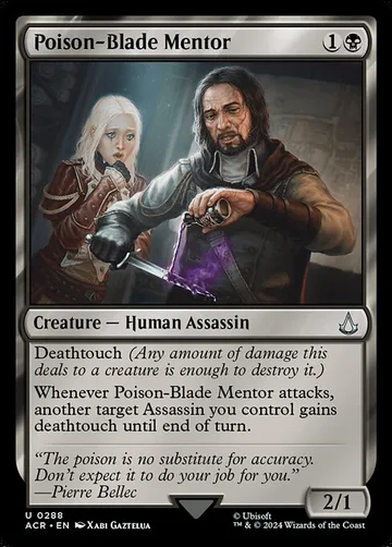 Poison-Blade Mentor 288