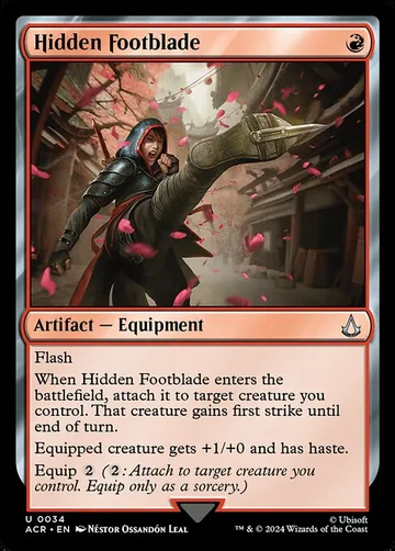 Hidden Footblade 34
