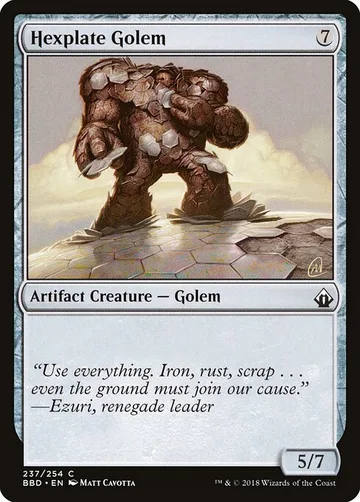 Hexplate Golem 237
