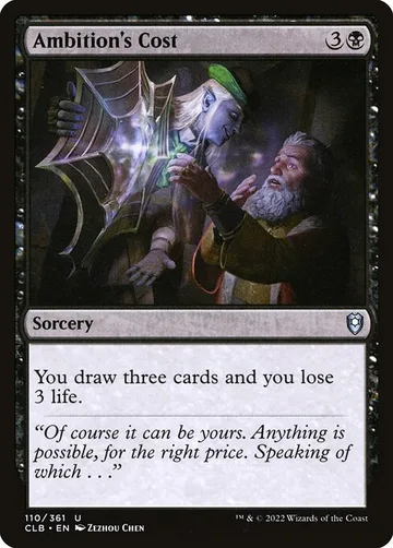 Ambition's Cost 110
