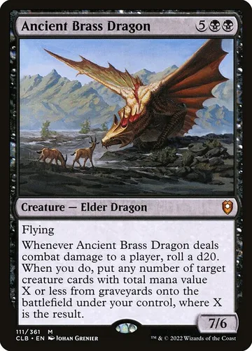 Ancient Brass Dragon 111