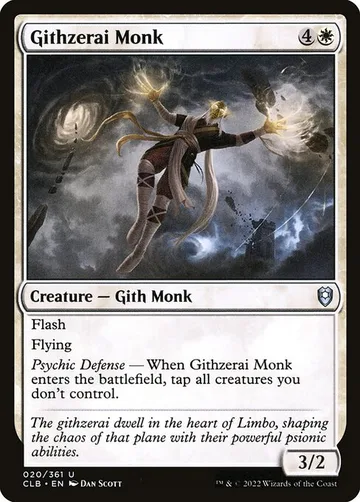 Githzerai Monk 20