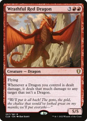 Wrathful Red Dragon 207