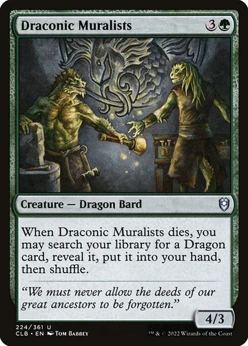 Draconic Muralists 224