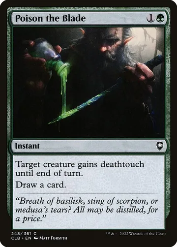 Poison the Blade 248