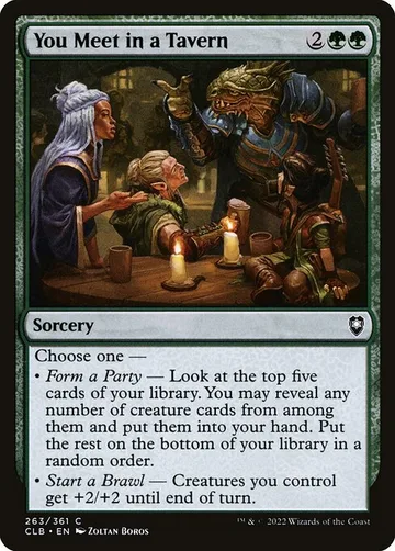 You Meet in a Tavern 263