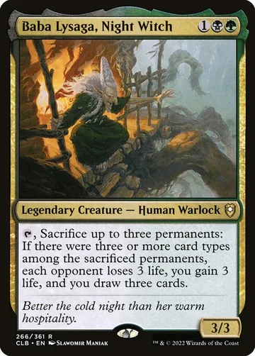 Baba Lysaga, Night Witch 266