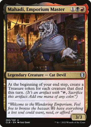 Mahadi, Emporium Master 282