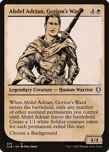 Abdel Adrian, Gorion's Ward 375