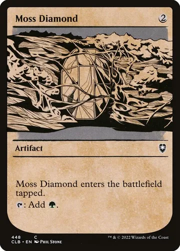 Moss Diamond 448