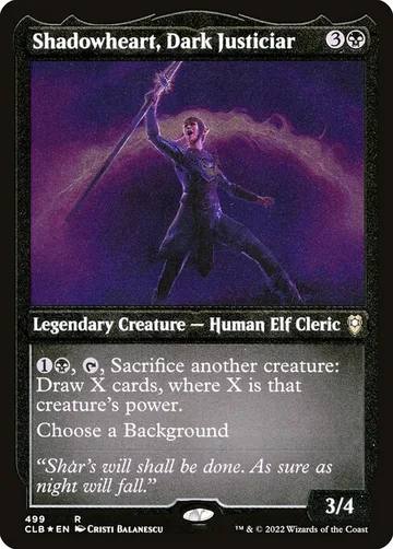 Shadowheart, Dark Justiciar 499