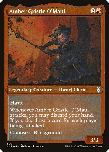 Amber Gristle O'Maul 502