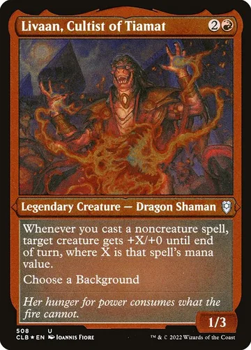 Livaan, Cultist of Tiamat 508