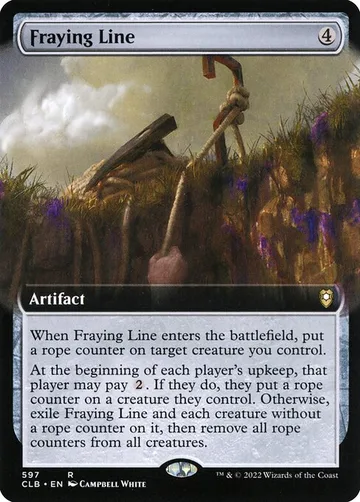 Fraying Line 597