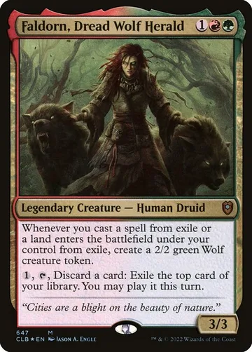 Faldorn, Dread Wolf Herald 647