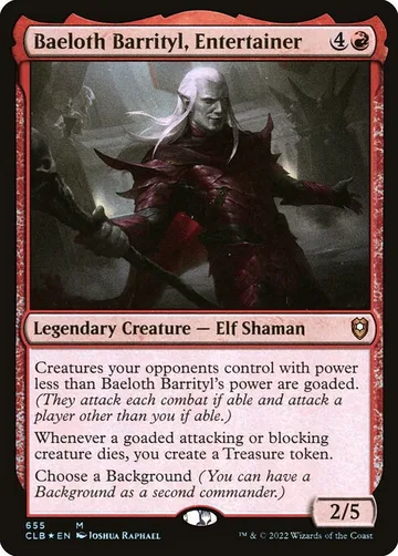 Baeloth Barrityl, Entertainer 655
