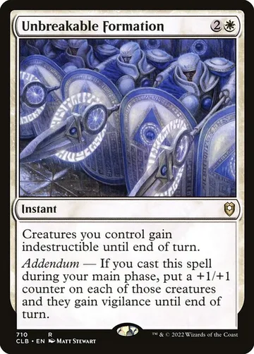 Unbreakable Formation 710