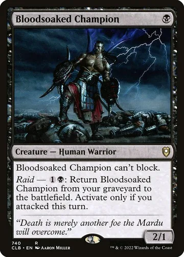 Bloodsoaked Champion 740