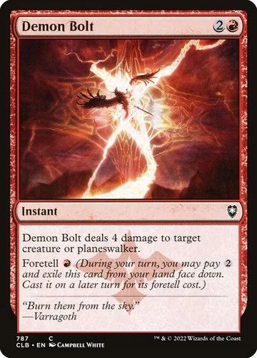 Demon Bolt 787