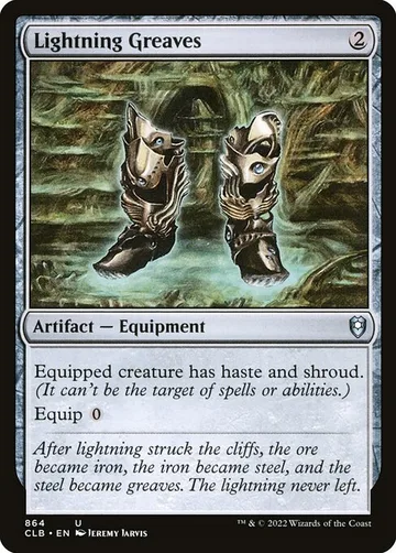 Lightning Greaves 864