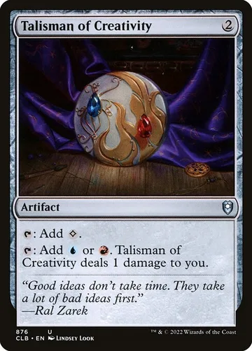 Talisman of Creativity 876