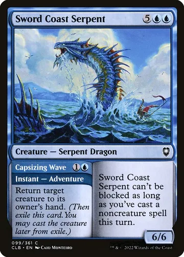 Sword Coast Serpent // Capsizing Wave 99