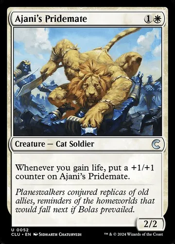 Ajani's Pridemate 52