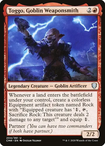 Toggo, Goblin Weaponsmith 204