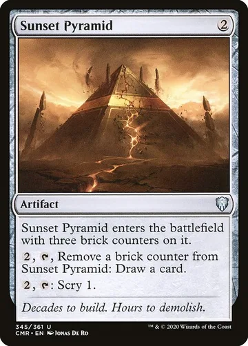 Sunset Pyramid 345