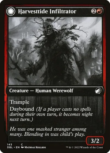 Harvesttide Infiltrator // Harvesttide Assailant 143