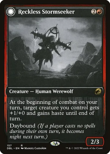 Reckless Stormseeker // Storm-Charged Slasher 157