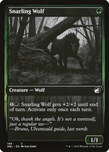 Snarling Wolf 199