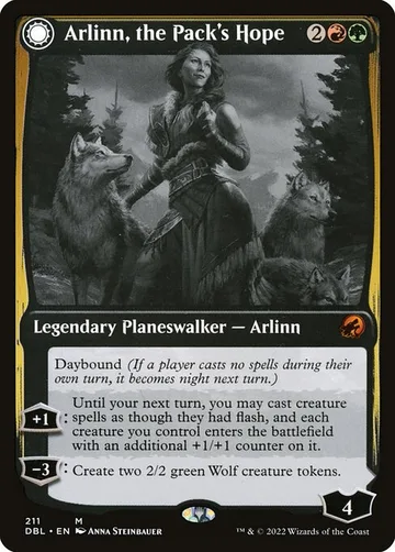Arlinn, the Pack's Hope // Arlinn, the Moon's Fury 211
