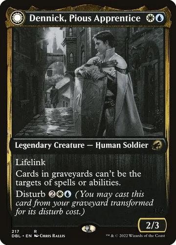 Dennick, Pious Apprentice // Dennick, Pious Apparition 217