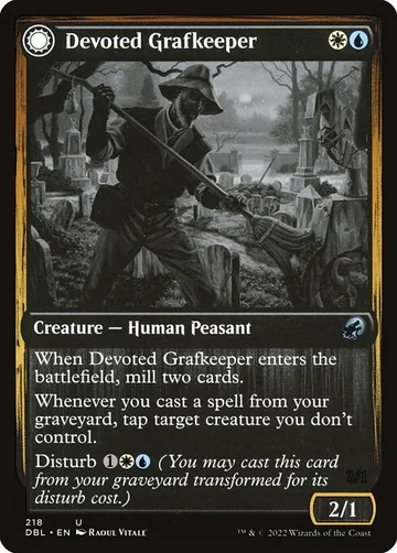 Devoted Grafkeeper // Departed Soulkeeper 218
