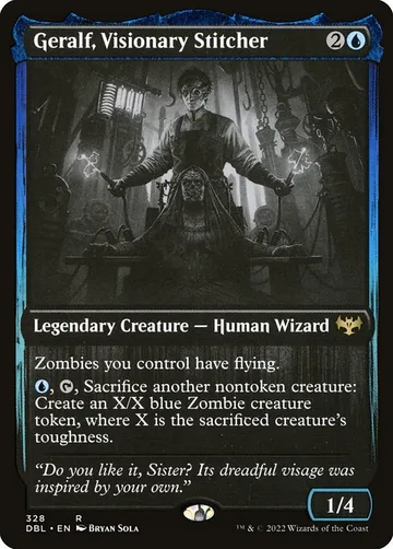 Geralf, Visionary Stitcher 328