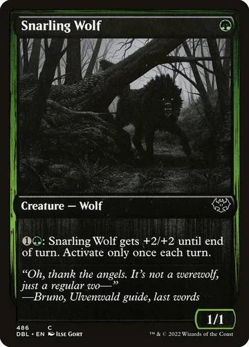 Snarling Wolf 486