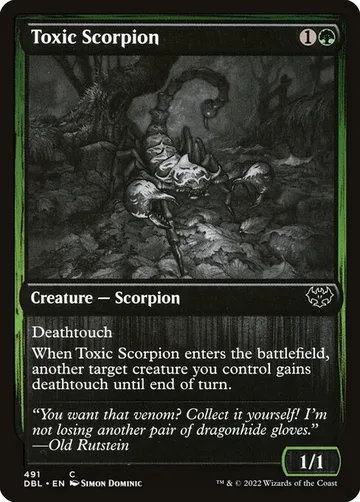 Toxic Scorpion 491