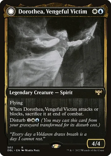 Dorothea, Vengeful Victim // Dorothea's Retribution 502