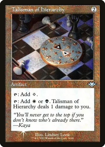 Talisman of Hierarchy 36