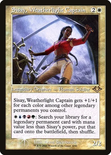 Sisay, Weatherlight Captain 6
