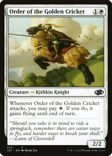 Order of the Golden Cricket 223