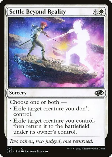 Settle Beyond Reality 242