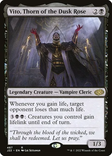 Vito, Thorn of the Dusk Rose 487
