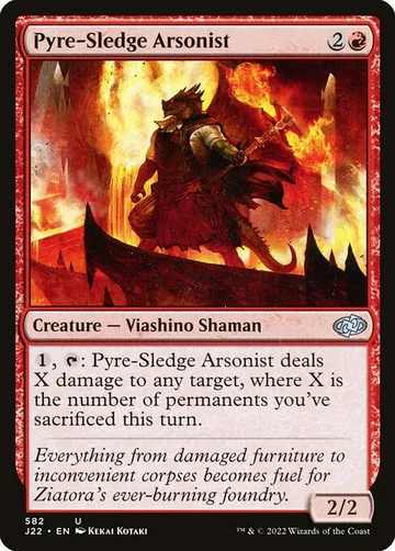Pyre-Sledge Arsonist 582