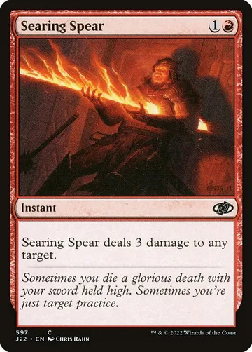 Searing Spear 597